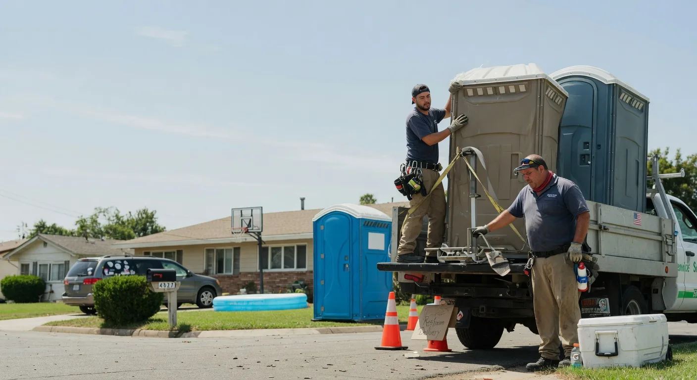 Porta Potty Rental in Ames, OK near me
